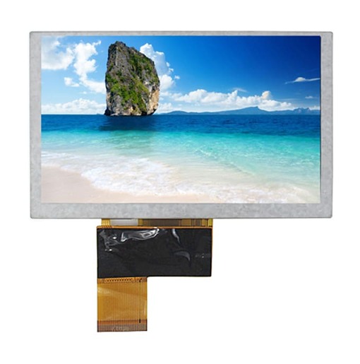 5,0-дюймовый промышленный TFT LCD дисплей 480x272 
   