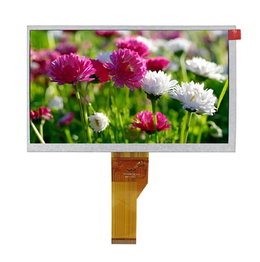 7-дюймовый TN TFT LCD 1024x600 и 8-битный LVDS 
   